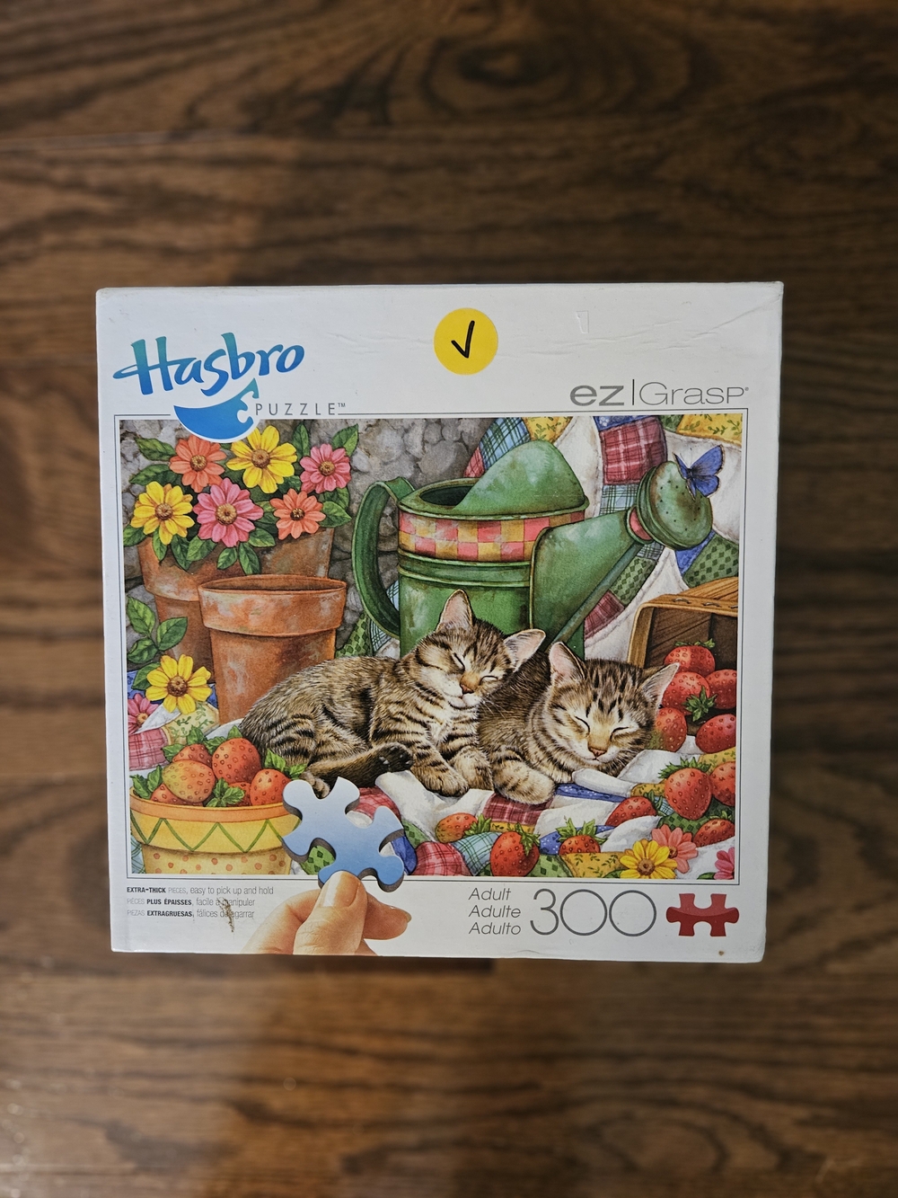 Hasbro ez|Grasp 300-Piece Puzzle — Cats & Garden